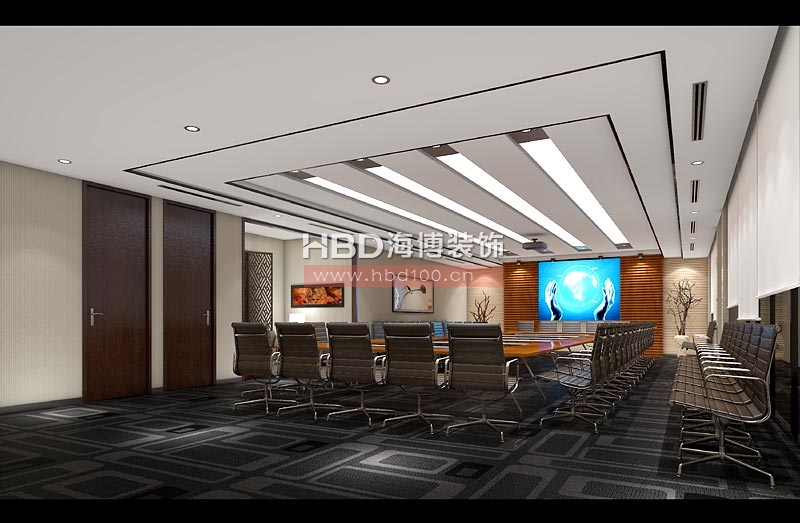 樂天房地產公司辦公室裝修 會議室效果圖 樂天房地產公司辦公室裝修 會議室效果圖