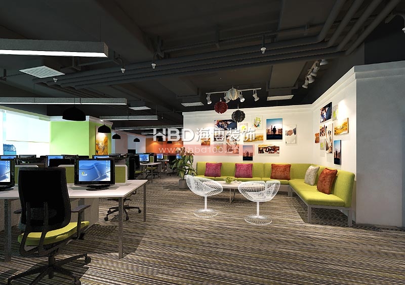 鉑良樂(lè)傳媒廣告（北京）有限公司裝修辦公區(qū)