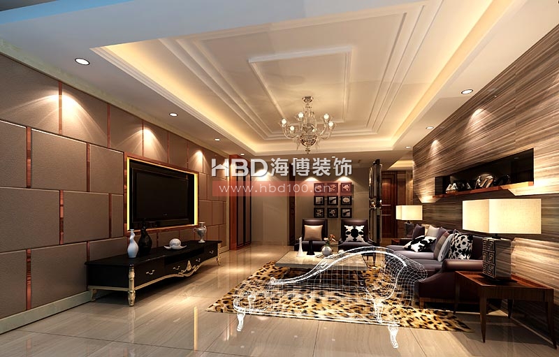 珠江新城天鑾別墅室內裝修,客廳裝修設計效果圖.jpg 珠江新城天鑾別墅室內裝修,客廳裝修設計效果圖.jpg