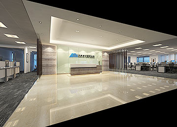 天健會計師事務所前臺大廳設計 天健會計師事務所前臺大廳設計