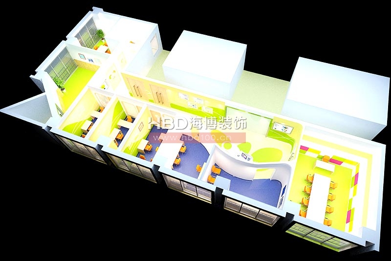 捷愛(ài)兒培訓(xùn)中心修設(shè)計(jì) 鳥瞰圖 捷愛(ài)兒培訓(xùn)中心修設(shè)計(jì) 鳥瞰圖