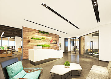 智慧神州信息技術(shù)公司前臺(tái)裝修設(shè)計(jì) 智慧神州信息技術(shù)公司前臺(tái)裝修設(shè)計(jì)