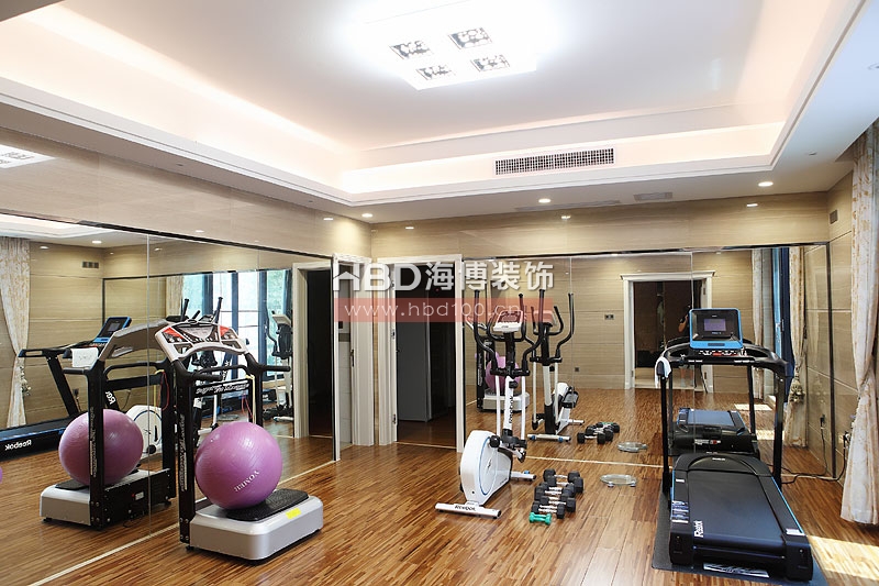 別墅豪宅裝修設計,健身房裝修設計.jpg 別墅豪宅裝修設計,健身房裝修設計.jpg