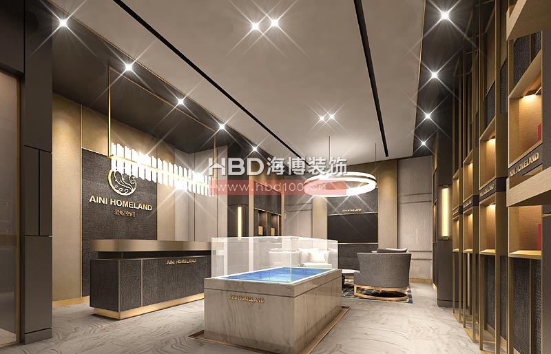 展廳設(shè)計 杭州愛鯢家園展廳角度三 展廳設(shè)計 杭州愛鯢家園展廳角度三