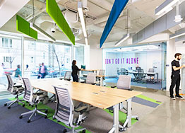 開放式辦公室裝修設(shè)計(jì)越來(lái)越受歡迎