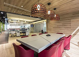 辦公室裝修不復(fù)雜，來看看這個(gè)案例